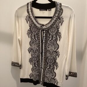 Sequined cardigan